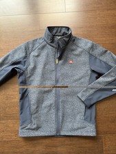 McDonalds Corporate Apparel Size L Navy Blue Softshell Full Zip Jacket Logo