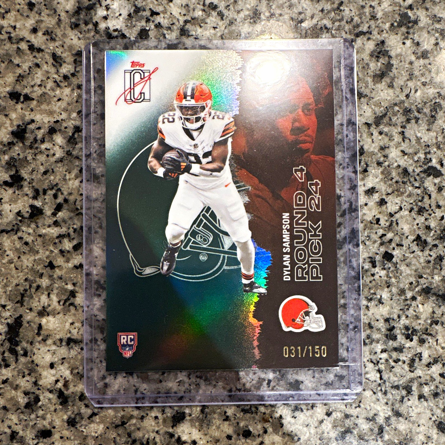 Topps 2025 Signature Class Dylan Sampson RC Auto #24 Browns 031/150