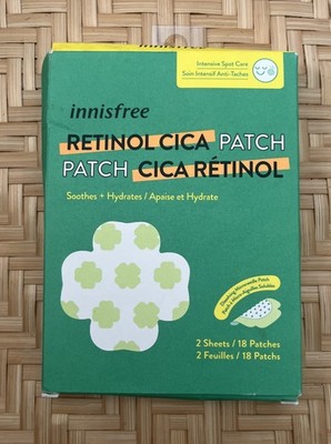 SEE PICS EXP DATE innisfree Retinol CICA Patch Intensive Spot Care