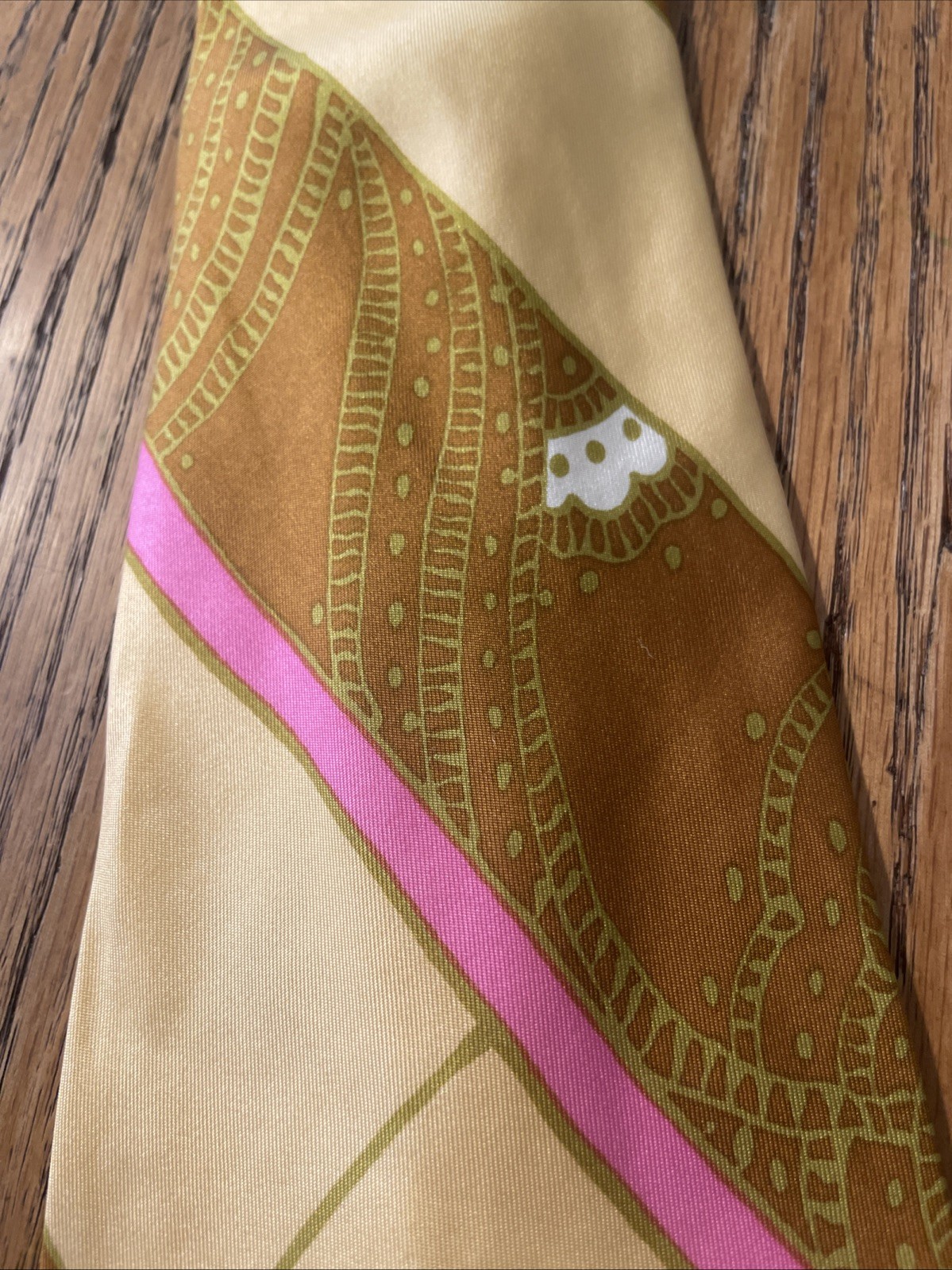 Vintage 60s 70s Mark Heister Extra Wide Silk Tie Retro Mod Disco Floral USA Made