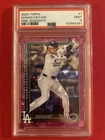 2025 Topps Series 1 Shohei Ohtani #1 Pink Diamante Foil SP PSA 9 Mint Dodgers