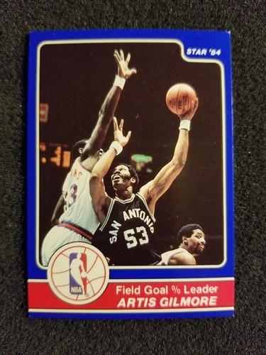 Artis Gilmore #14 1984 Star Award Banquet card