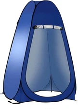 Portable pop-up Privacy Tent is Suitable for Outdoor Shower, Large, Blue 