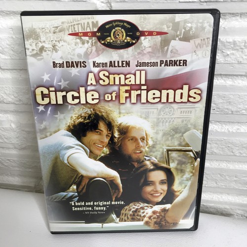 A SMALL CIRCLE OF FRIENDS DVD Karen Allen Brad Davis Jameson Parker 1980 OOP