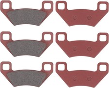 MOTOKU Front  Rear Brake Pads for Arctic Cat 300 366 400 450 500 4x4 Prowler XT