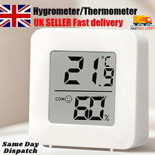 Universal Digital LCD Thermometer Hygrometer Sensor Humidity Meter Room Indoor.
