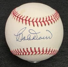 BOB DOERR Signed Official Baseball-HALL OF FAME-BOSTON RED SOX-JSA