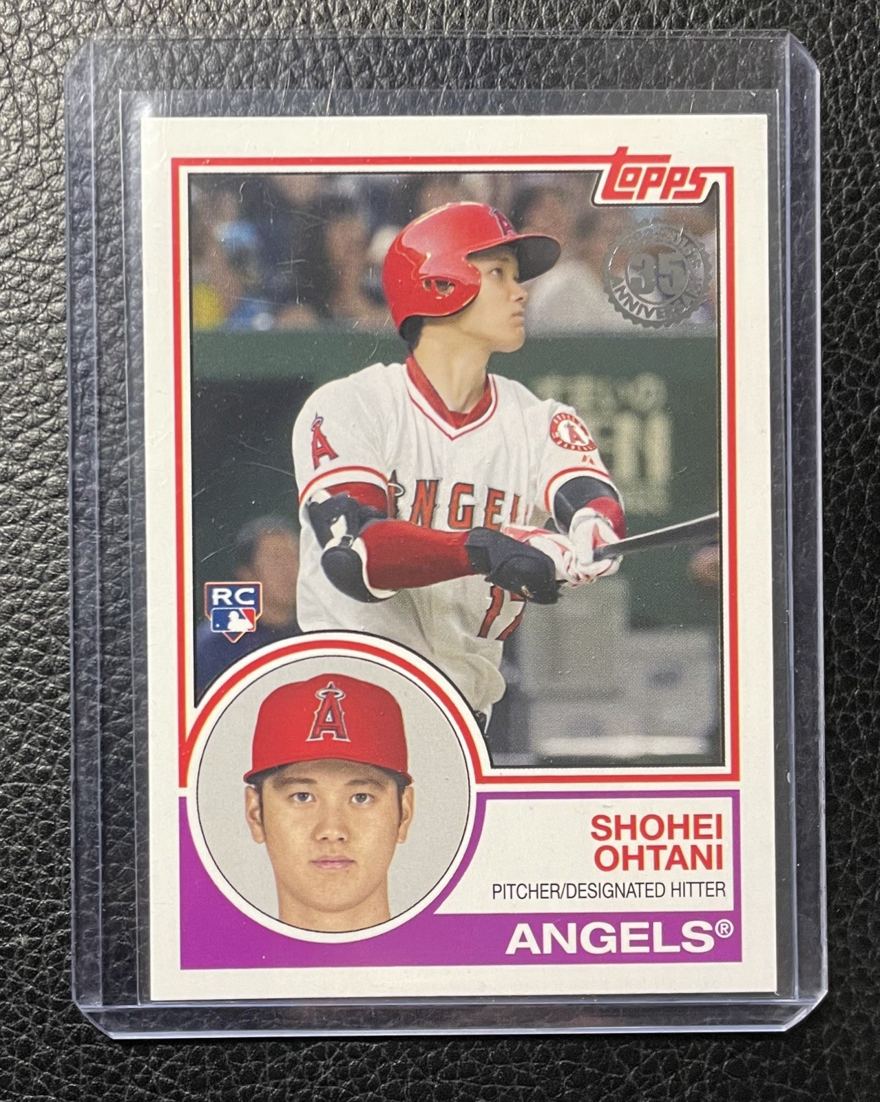 2018 Topps SHOHEI OHTANI Rookie RC 1983 Topps Design #83-1