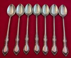 Lot Of 7 Oneida LONDON HOUSE Northland Stainless Iced Teaspoons Flatware