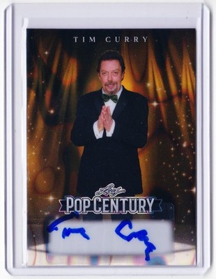 Tim Curry 2026 Leaf Metal Pop Century Auto Gold # 1/1 !! Rocky Horror, Pennywise