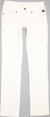 G-Star Ford Damen Jeans weiß Straight Slim Stretch W28 L34 (90008)