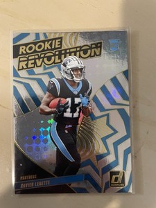 2024 Panini Donruss Xavier Legette Rookie Revolution #1 RC Carolina Panthers