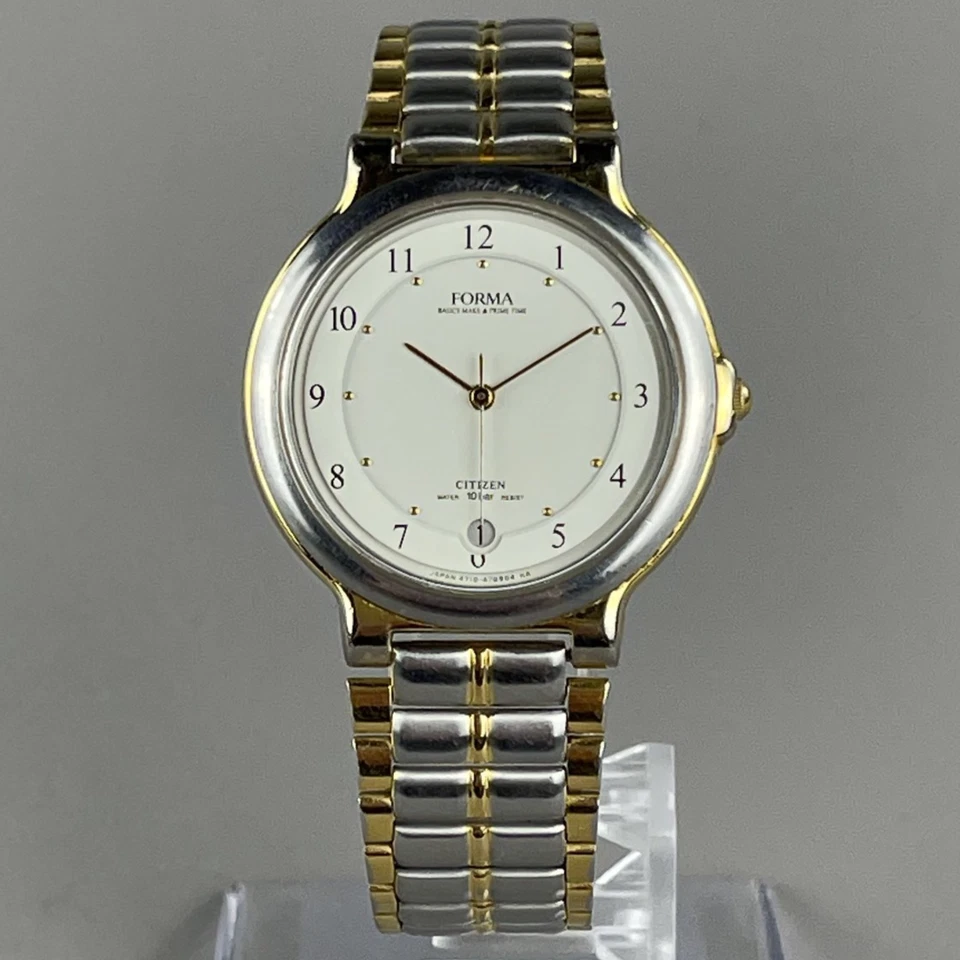 Reloj CTIZEN FORMA Damas 32mm Cuarzo Plata Oro Banda SS 4710-470184 Foto 2 de 4