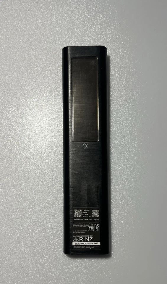 New BN59-01385A/BN59-01357F For Samsung Solar USB Rechargeable Voice TV Remote - Image 2 of 4