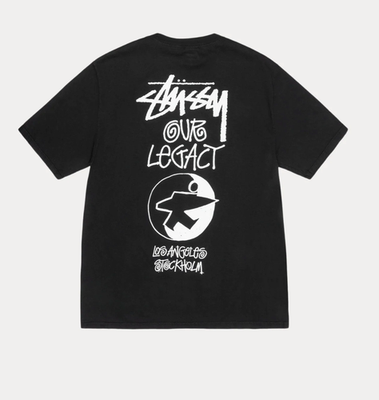 OUR LEGACY WORKSHOP × STUSSY 半袖シャツ Stussy x OUR LEGACY WORK SHOP SURFMAN TEE PIGMENT DYED Mens L