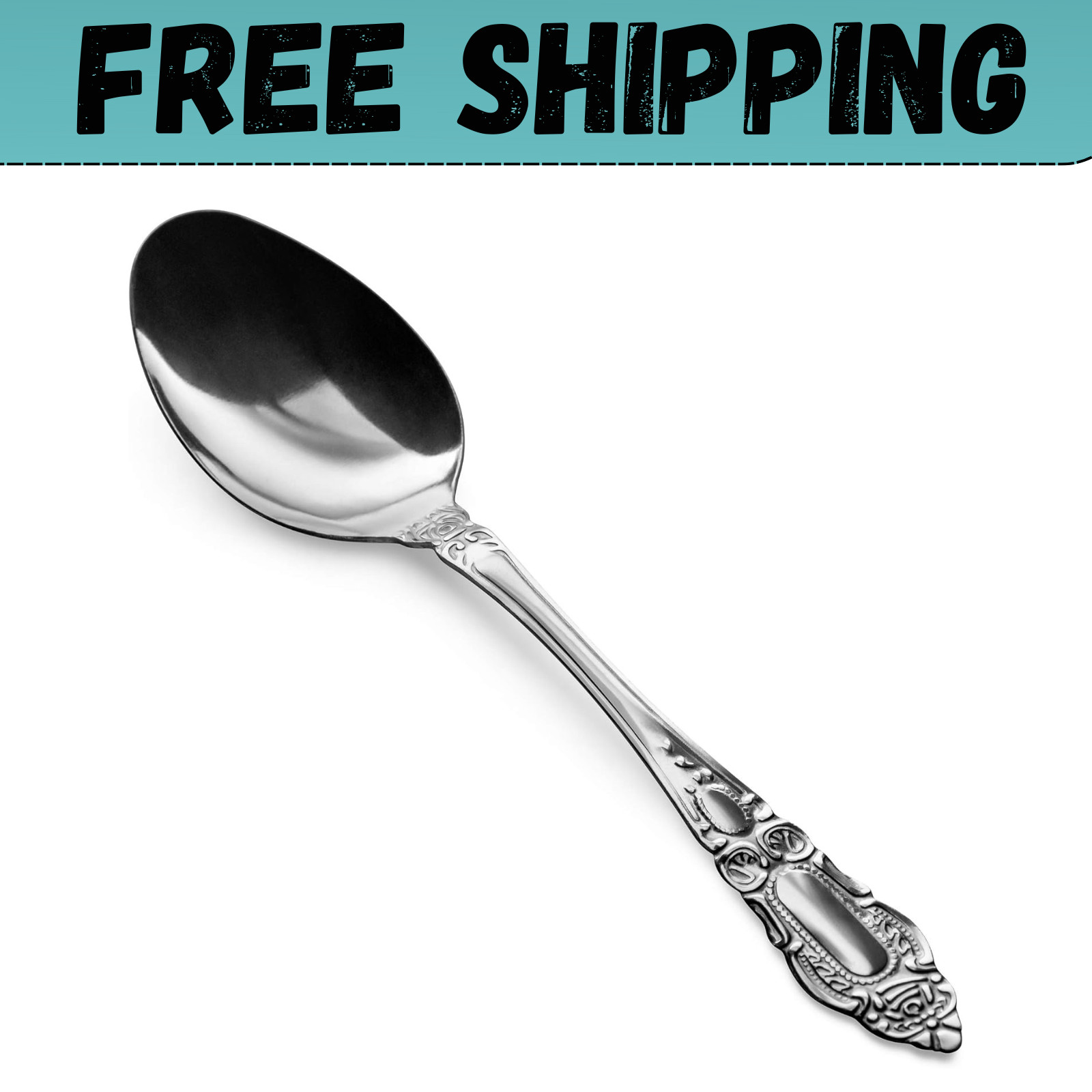 Dinner Spoons Stainless Steel Table Spoons Flatware (Set of 