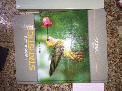 Introductory Statistics (9th Edition) - hardcover Weiss, Neil A.