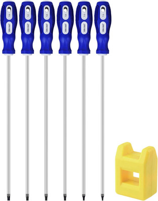 Extra Long Torx Screwdrivers Set, Length 12-Inch T10-T30, plus Long Star Screwdr