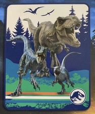 Jurassic Silky Soft Throw Blanket World Domin...