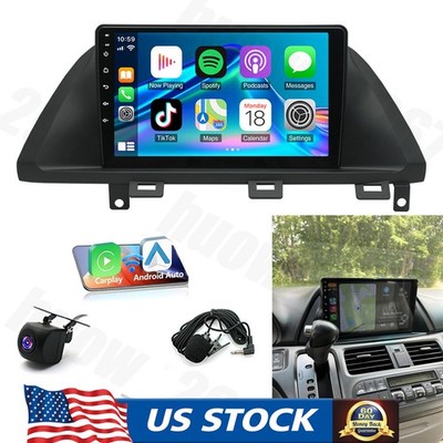 Android 15 10'' Screen 4+64G CarPlay Android Auto For 05-10 Honda Odyssey Black