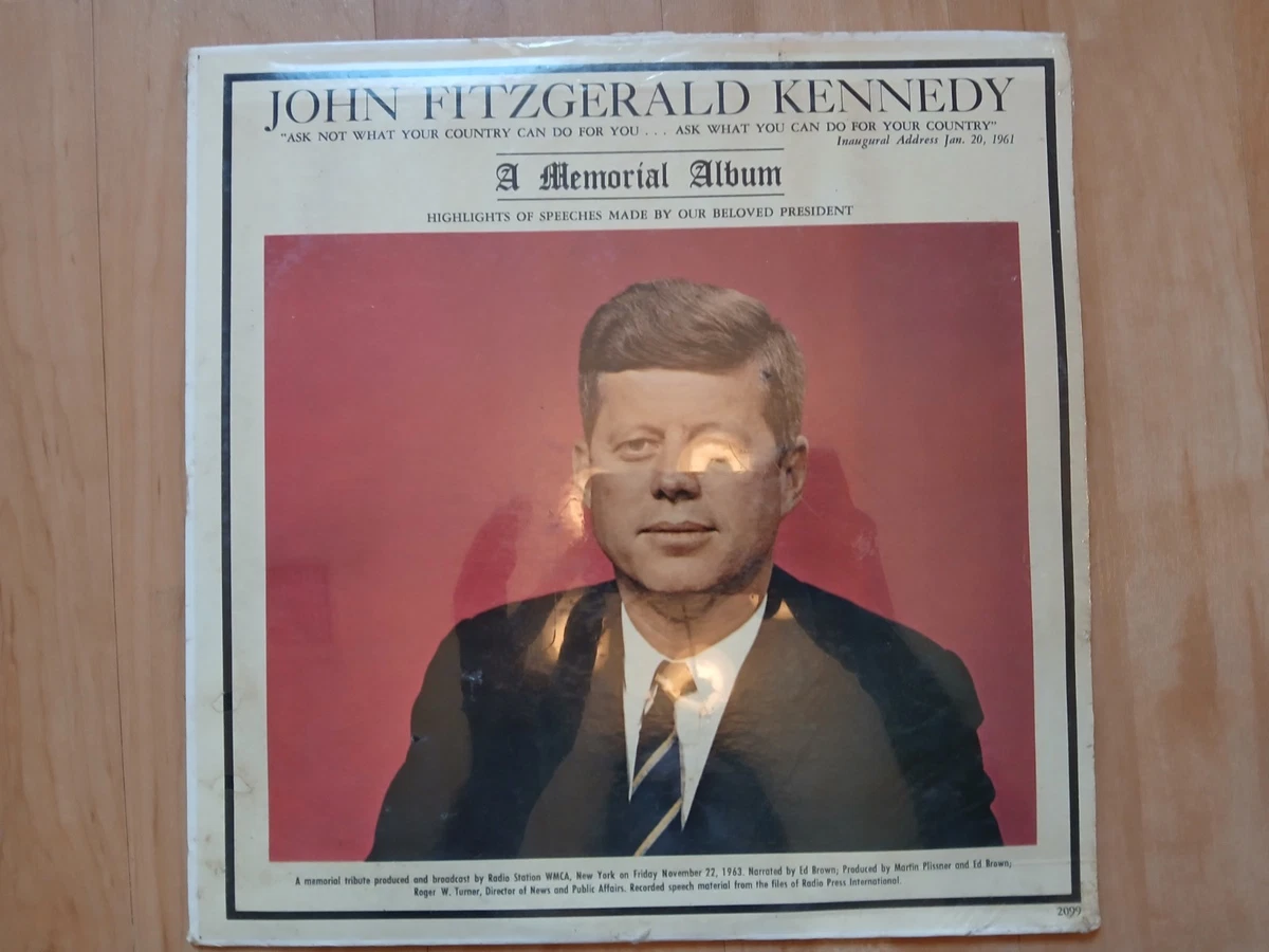 John F Kennedy Album In Vinyl Records for sale - eBay