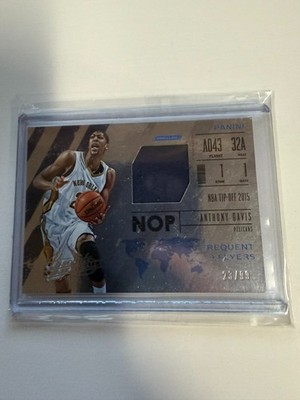 ANTHONY DAVIS 2015-16 ABSOLUTE FREQUENT FLYERS JERSEY 23/99 JERSEY # MATCH FM