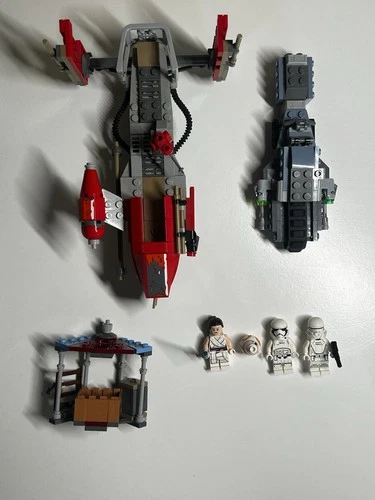 LEGO Star Wars Pasaana Speeder Chase 75250 Rise of Skywalker Set Rey BB-8