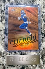 2025 Topps Chrome Football Shadow Etch Jahmyr Gibbs SSP Case Hit Orange 21/25