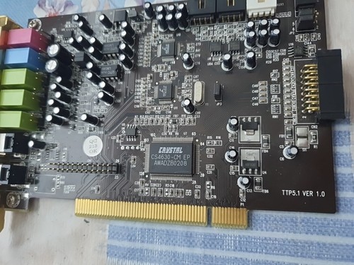 Tested! Terratec Six Pack + Retro PCI sound card ~ 5.1, S/PDIF in+out, CS4630-CM - Picture 2 of 7