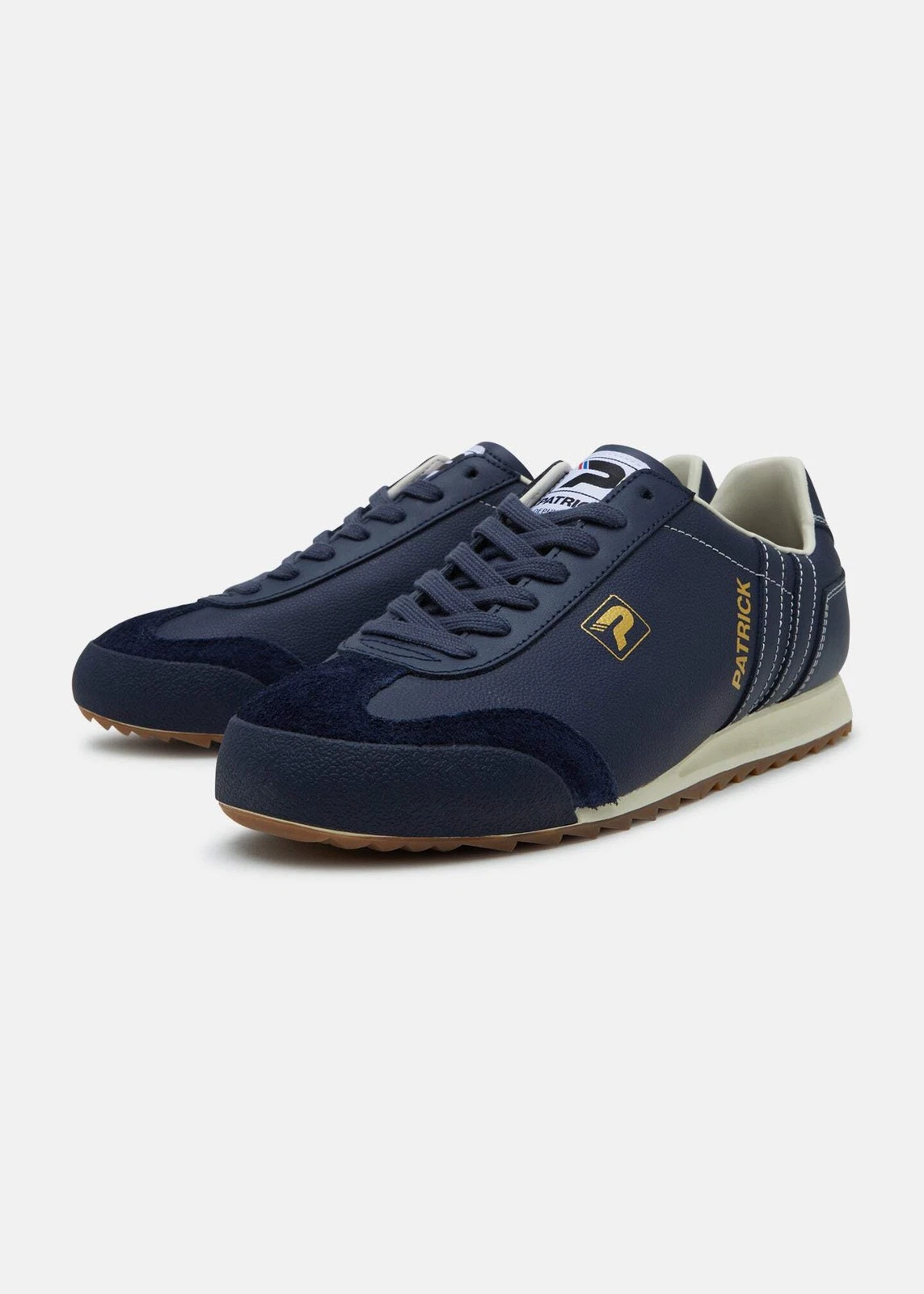 Patrick Liverpool Mens Trainers Casual Shoe Navy Off White
Opens in a new window or tab