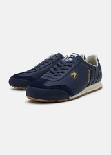 Patrick Liverpool Mens Trainers Casual Shoe Navy Off White