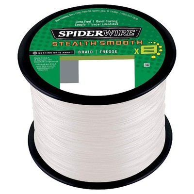 SpiderWire Stealth Smooth8 Braid White 2000m | All Sizes