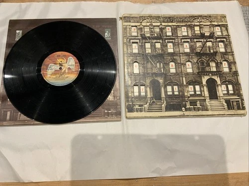 LED Zeppelin Physical Graffiti 1975 1st Press SSK 89400 Gloss Inner Single Fold