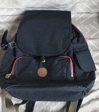 Kipling Dark Green Backpack with  Monkey Charm Brand New Without The Tags