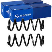 2X Sachs Fahrwerksfedern Hinten Passend FÜR Fiat Sedici Links+Rechts
