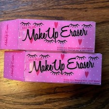 2 x MakeUp Eraser The Mini Plus Pink Erase All Makeup Remover Towel 9.5"x6" 