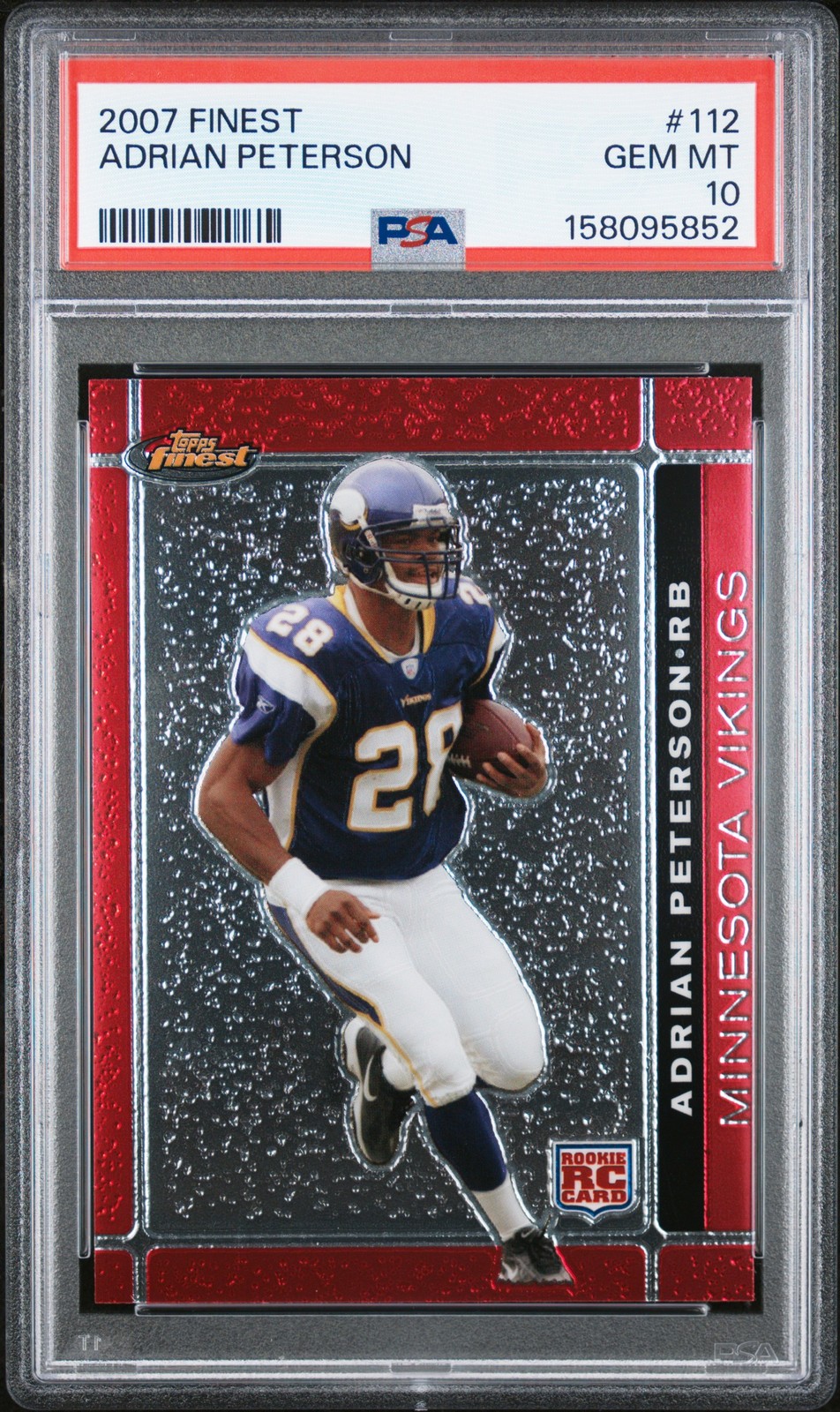 Adrian Peterson Finest #112 Base