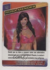 2015 Panini WWE Wrestling Action (Spanish) Rosa Mendes #131 04br