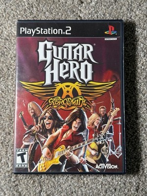 Guitar Hero Aerosmith Sony PlayStation 2 Activision Music Manual Included
