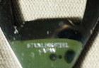 Vintage Japanese Stainless Steel Bottle Opener & Cheese Knife Floral Engraved — photo 4