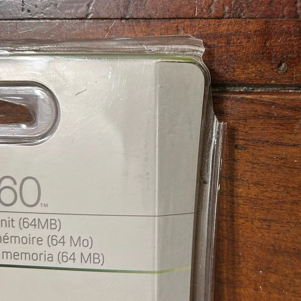 Sealed Genuine Official Microsoft Xbox 360 Console Memory Card Unit 64MB - Image 3 of 3