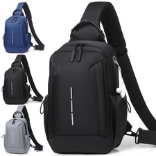 Herren Rucksack Einschulterrucksack Tablet Tasche für Tab Schultertasche Z32