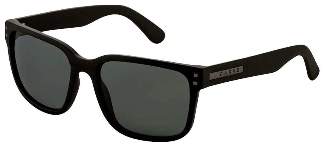 Солнцезащитные очки Carve Rivals XL - Матово-черные / серые с поляризацией - Новинка