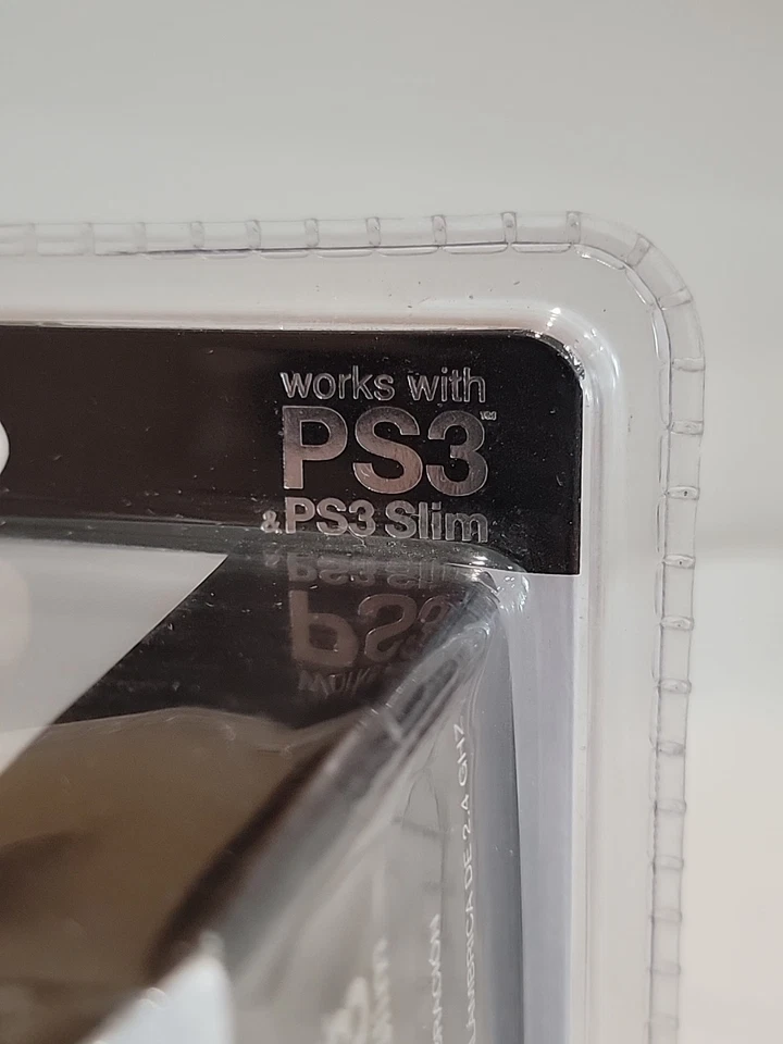 Dreamgear Radium WIRELESS 2.4 GHZ Blue controller for PS3 Playstation BRAND NEW! - Image 3 of 4