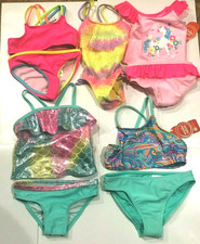 Wonder Nation Bathing Swim Suits 2 Piece 1 Piece Mermaids Unicorns More 5K47
