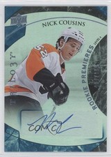 2015 Trilogy Rookie Premieres Blue Rainbow Foil /199 Nick Cousins #150 Auto 0c3