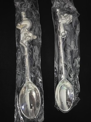 Disney Simba Lion Cub Silver-plated Cereal Spoon
