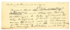 1839 Handwritten City Council Finance Resolution – Authorization of Certificates