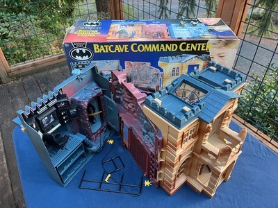 Batcave Command Center w/ Box Vintage Kenner Batman Returns '92 -CLEAN- 95% Comp