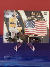 Nick Kurtz RC 2025 Panini Select Global Icons Insert #8 Athletics Baseball